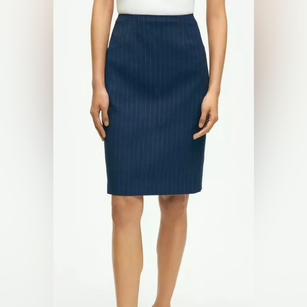 Nordstrom Navy Pencil Skirt